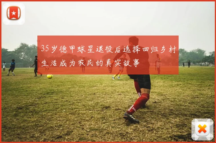 35岁德甲球星退役后选择回归乡村生活成为农民的真实故事